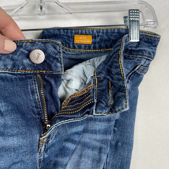 Pilcro and the Letterpress Anthropologie Jeans Low Rise Straight Women's Size 26 - Picture 7 of 16